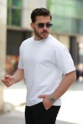 Erkek Kısa Kollu Basic Oversize Tshirt resmi